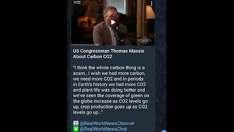 News Shorts: Congressman Thomas Massie talks CO2