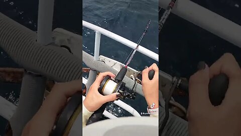 Double Fish Catch on Drift Boat Slow Pitch Jigging #shorts #shortvideo