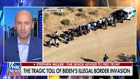 Stephen Miller -Biden created a phone app called CBP One