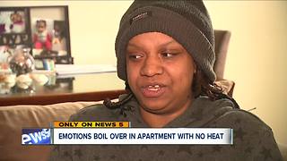 Emotions boil over in apartment with no heat