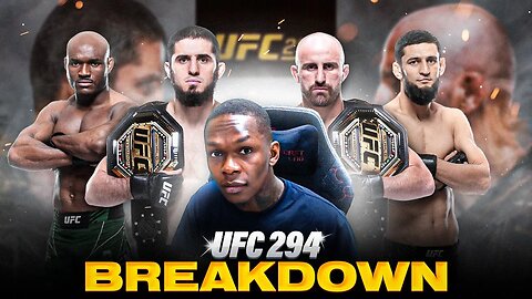 'Volk Will Knock Out Islam Inside 3 Rounds' | Israel Adesanya's UFC 294 Fight Breakdown & Picks