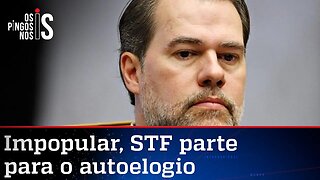 Toffoli promove sessão de elogios ao STF