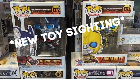 Rise of the Beasts Funko Pops - Optimus Prime, Bumblebee, and Rhinox - Rodimusbill New Toy Sighting