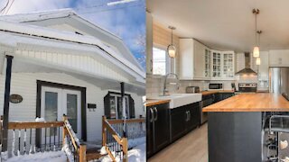 Cette jolie maison de 9 pièces à environ 1h de Montréal est à vendre pour 199 900 $