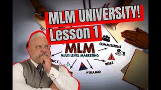 MLM University: Lesson 1 Defining MLM / Network Marketing