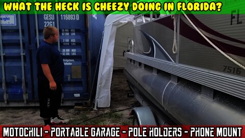 (S4 E8) $270 Car canopy, Boat Tri- pole holders and phone mount for pontoon + Food reviews!