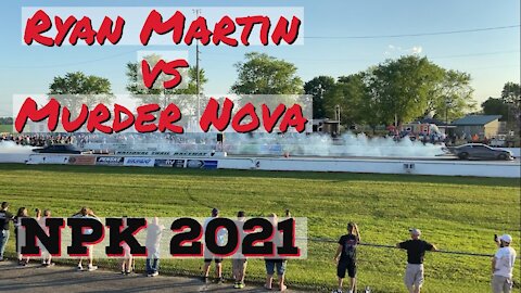 Street Outlaws 2021 No Prep Kings - Hebron, OH: Ryan Martin vs Murder Nova