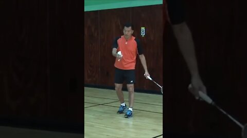 Drop and Lift Shots for Badminton featuring Coach Andy Chong #shorts