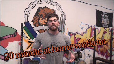 20 min FULL BODY at home workout (no equipment needed)