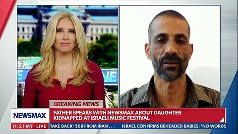 FATHER SPEAKS WITH NEWSMAX ABOUT DAUGHTER KIDNAPPED AT ISRAELI MUSIC FESTIVAL