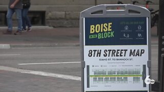 8th Street in downtown Boise closed for expanded patio space