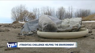 #Trashtag challenge motivating people to stop littering