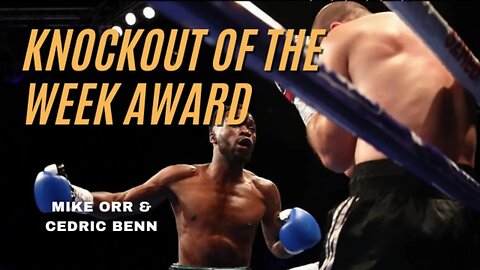 🥊 Knuckle Up KO Award: Denzel Bentley's Explosive 1st Round Knockout Victory!