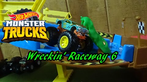 Hot Wheels Monster Trucks Wreckin' Raceway Tournament (Race 6)