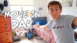 COLLEGE MOVE IN DAY VLOG AT VIRGINIA TECH