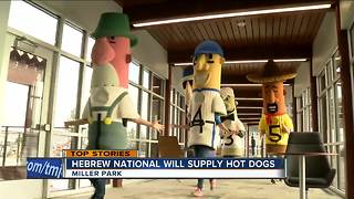 Hewbrew National will supply hot dogs at Miller Park