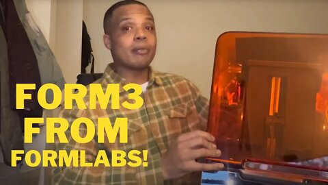 Form 3 Form Labs 3D Printer Reveal!!! Must Watch!!!