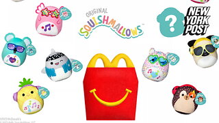 McDonald's launches Squishmallow Happy Meal toys — with high-tech twist