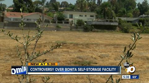 Controversy over Bonita self-storage facility