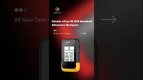 Garmin eTrex SE GPS Handheld Adventure Navigator #coolgadgets #gadgets #accessories #technology