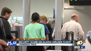 Security scare on Alaska Airlines flight
