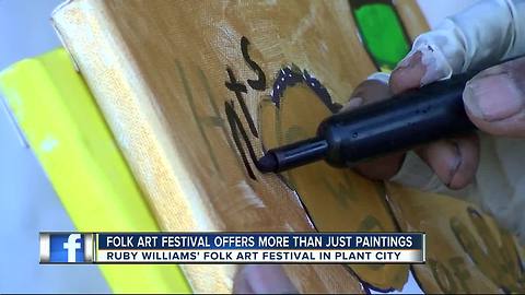 Folk art festival offers more than just paintings