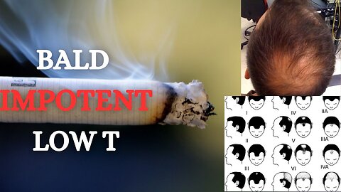 Smoking Makes You Bald, Impotent and Lowers Testosterone - How To Effortlessly Quit Tobacco