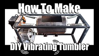DIY Vibratory Tumbler - Home Made Rust Removal Metal Deburring Build Guide