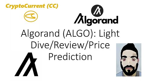 Algorand (ALGO): Light Dive/Price Prediction/Review