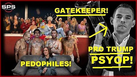 Psyop Stew Peters: Satanic LGBTQIA+ Pedophile Drag Queens Mock Christ At Olympics!