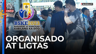 Organisado at ligtas na proseso ng botohan sa Canumay West Elem. School, ipinamalas sa Valenzuela