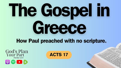 Acts 17 | Paul in Athens: Conflict, Cultural Engagement, and the Search for Truth