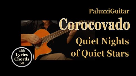 Corcovado Quiet Nights of Quiet Stars [Bossa Nova Guitar Lessons]