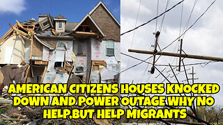 AMERICAN CITIZEN HOUSES KNOCKED DOWN AND NOBODY WANTS TO HELP, BUT QUICK TO HELP MIGRANTS