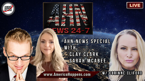Clay Clark and Sarah McAbee interview AHN News Special w/ Corinne Cliford