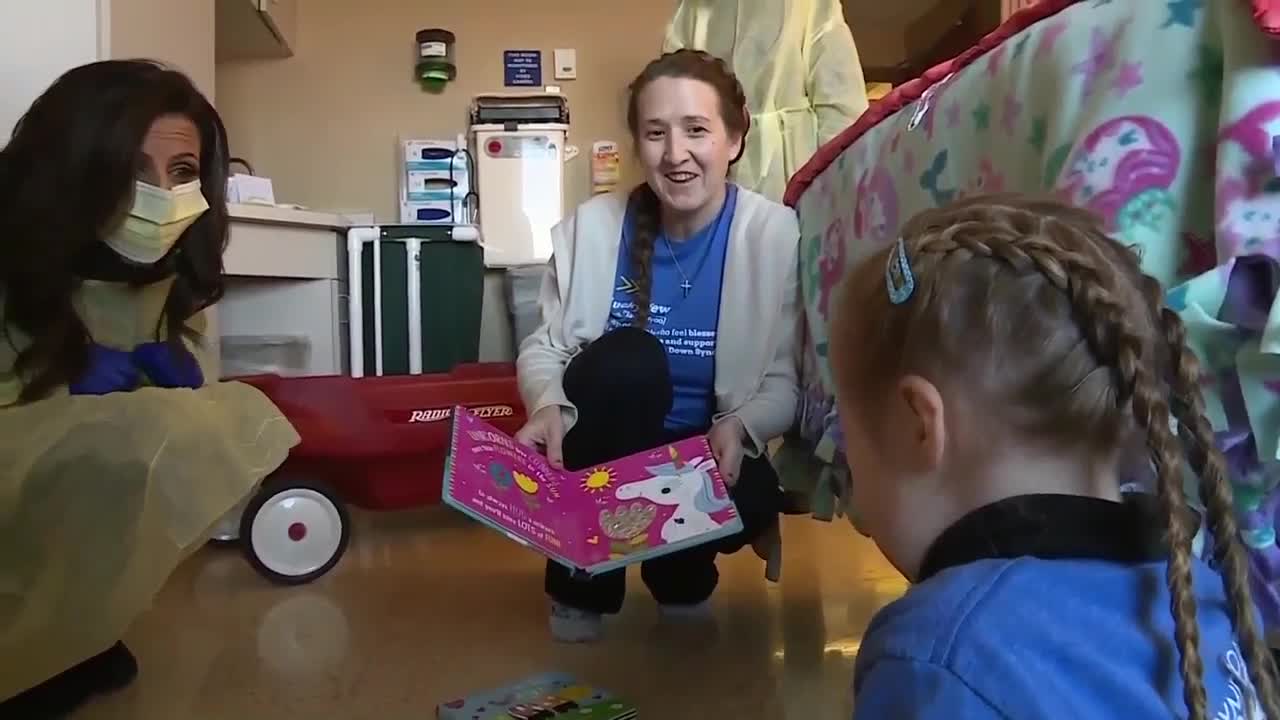 NBC26 Donates hundreds of children's books to local hospital