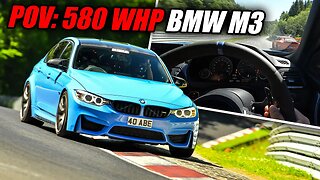 He gave me his 580 WHP BMW M3. I Sent it.