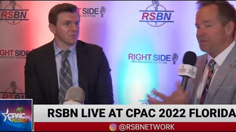 James O'Keefe at CPAC! Source: Right Side Broadcasting Network