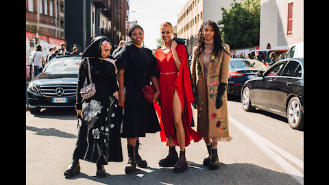 Milan Fashion Week Spring Summer 2021 Streetstyle MFW