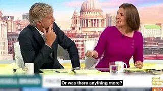 GMB's Susanna Reid awkwardly asks Richard Madeley 'if he knew' about Russell Brand's