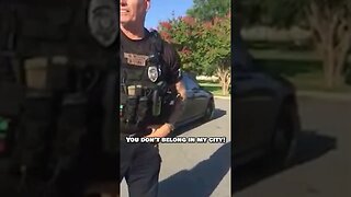 You Don't Belong In MY City - Officer Fired