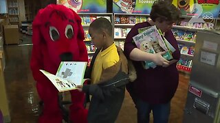 Hundreds of kids receive books through "If you Give a Child a Book" campaign