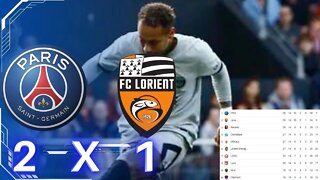 Le PSG a battu Lorient et maintient une séquence sans défaite en Championnat de France.