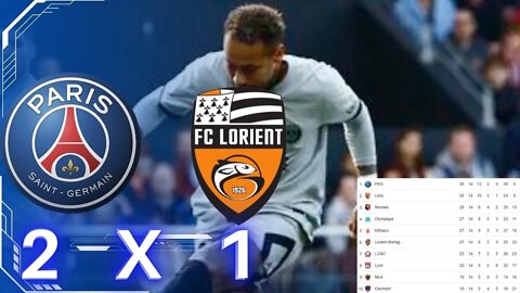 Le PSG a battu Lorient et maintient une séquence sans défaite en Championnat de France.