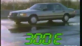 1986 Mercedes Benz 300E Commercial (80's Car Ad)