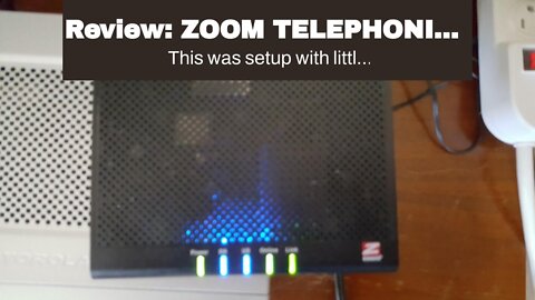 Review: ZOOM TELEPHONICS DOCSIS 3.0 5341-00-00J 343Mbps Cable Modem