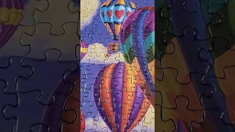 The characters in these balloons! 😁 #puzzle #hotairballoon #puzzletime #jigsawpuzzle #shorts