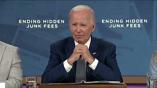 Biden Sits And Stares As Press Shouts Questions At Him, Then Get Herded From The Room