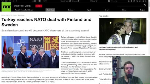 Turkey reaches NATO deal with Finland and Sweden