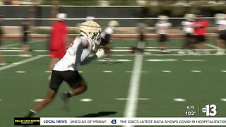 UNLV football holds first practice of the season